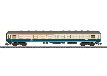 Reisezugwagen ABylb 411, ozeanblau/elfenbein, 1./2.Kl., DB, Ep.IV