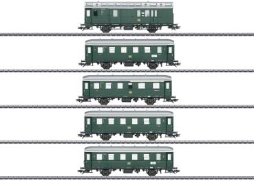 Reisezugwagen-Set, DB, 5-tlg., Ep.III