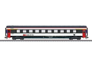EuroCity-Schnellzugwagen Apm 1090. 1.Kl., SBB/CFF/FFS, Ep.VI
