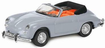 Porsche 356 Cabrio, silber