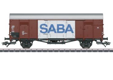 gedeckter Güterwagen Gbkl, "SABA", DB, Ep.IV