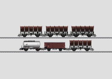 Muldenkippwagen-Set 2, VTG, 6-tlg., Ep.III