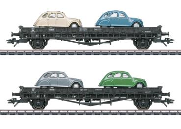 Autotransportwagen-Set, SNCF, 2-tlg., Ep.III
