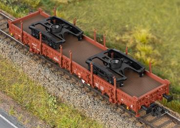 Preview: Rungenwagen Ks 446, rotbraun, DB-AG, Ep.V