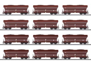 Selbstentladewagen-Set Falns 182, DB-AG, 12-tlg., Ep:VI