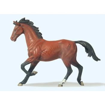Pferd, trabend