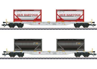 Container-Tragwagen-Set Sgns, AEE, 2-tlg., Ep.VI