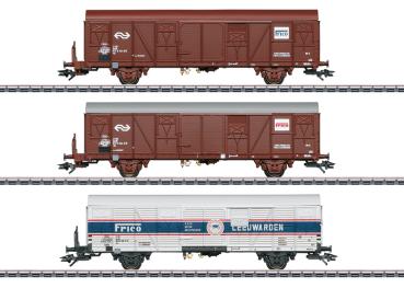 Kühlwagen-Set Gbs 14 m "Frico", NS, 3-tlg., Ep.IV