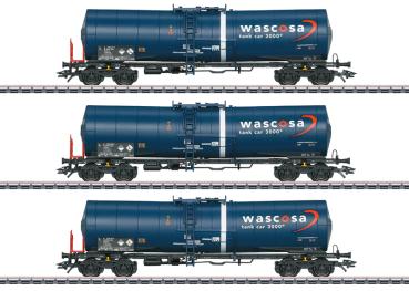 Kesselwagen-Set Zacens, Wascosa AG, 3-tlg., Ep.VI