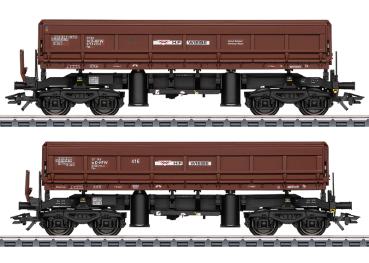 Seitenkippwagen-Set Fas, Wiebe GmbH, 2-tlg., Ep.VI