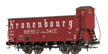 gedeckter Güterwagen "Kronenbourg", SNCF, Ep.III