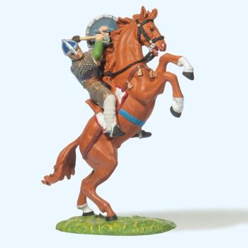 Preiser 51045 - Normanne mit Streitkolben, reitend