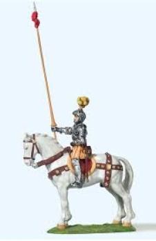 Preiser 52354 - Herold zu Pferd, mit Lanze