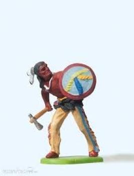 Preiser 54610 - Indianer gehend, mit Tomahawk