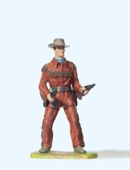 Preiser 54802 - Cowboy stehend, mit 2 Revolvern
