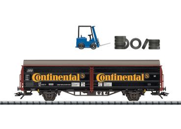 Schiebewandwagen "Continental" + Gabelstapler + Reifen
