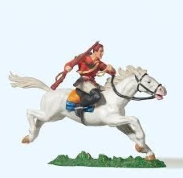 Preiser 54818 - Cowboy reitend, mit Gewehr