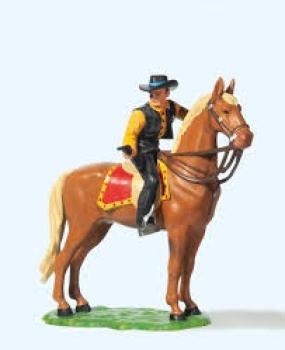 Preiser 54823 - Sheriff zu Pferd, mit Revolver