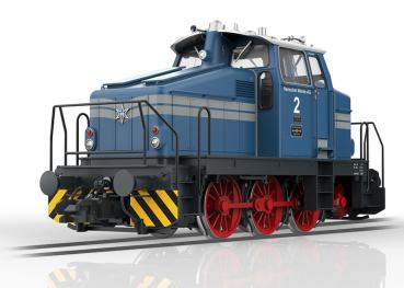 Preview: Diesellok DH 500 Ca, Henschel-Werkslokomotive Nr. 2, Ep.III