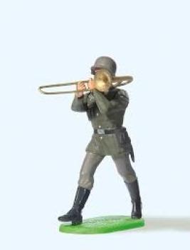 Preiser 56083 - Musiker im Marsch, mit Posaune