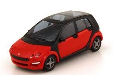 Smart Forfour, rot/schwarz