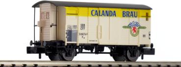 gedeckter Güterwagen K2 "Calanda", SBB, Ep.III