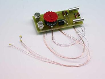 LED Set Leuchtendummie, weiß, 3+1 Stück