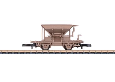 Schotterwagen in Echtbronze