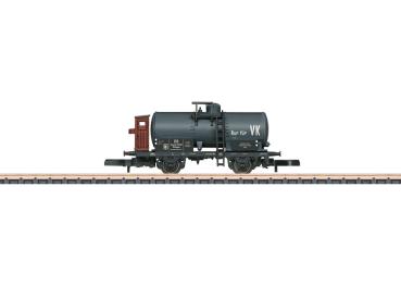 Dienstgutkesselwagen mit Bremserhaus, DB, Ep.III
