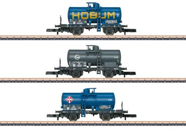 Kesselwagen-Set, DB, 3tlg., Ep.III