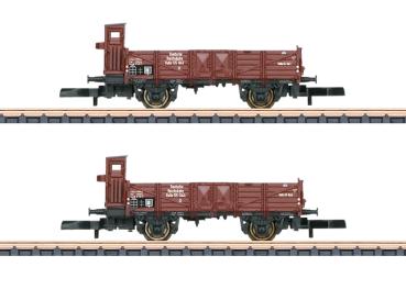 Güterwagen-Set Typ O 10, DRG, 2-tlg., Ep.II