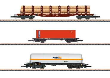 Güterwagen-Set, 3-tlg., Ep.IV