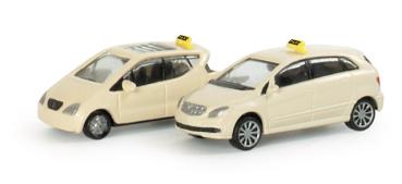 PKW-Set "Taxi" (Mercedes Benz A-Klasse/Mercedes Benz B-Klasse)