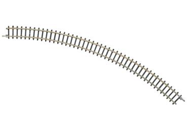 gebogenes Gleis, R=220mm, 45°