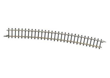 gebogenes Gleis, R=490mm, 13°