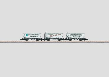 Bierwagen-Set "Kulmbacher-Brauereien", DB, 3-tlg., Ep.III