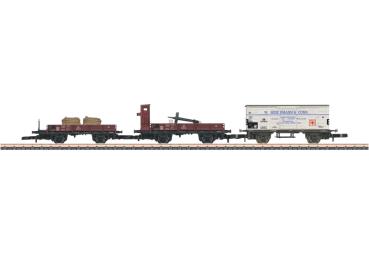 Güterwagen-Set "Schiffausrüstung 1", DB, 3-tlg., Ep.III