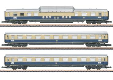 Schnellzugwagen-Set 2 "Rheingold", DB, 3-tlg., Ep.III