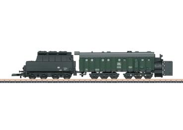 Henschel Dampf-Schneeschleuder mit Kohletender, DR, Ep.IV