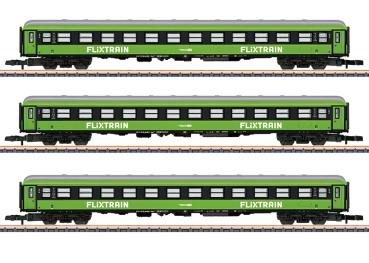 Schnellzugwagen-Set, FlixTrain, 3-tlg., Ep.VI