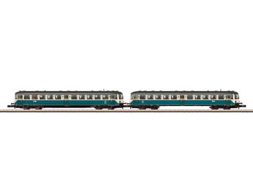 Akkutriebwagen BR 515 mit Steuerwagen BR 815, DB, Ep,IV