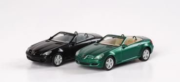 Mercedes-Benz SLK, grün-metallic