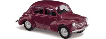 Renault 4CV, bordeauxrot
