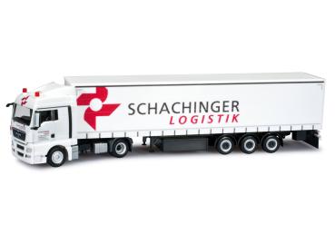 MAN TGX XLX Gardinenplanen-Sattelzug "Schachinger"
