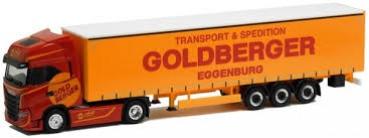 Iveco S-Way Gardinenplanen-Sattelzug "Goldberger"