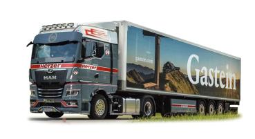 MAN TGX GM Kühlkoffer-Sattelzug "Herzer / Gastein"