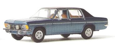 Opel Diplomat B, blaumetallic, Dach schwarz