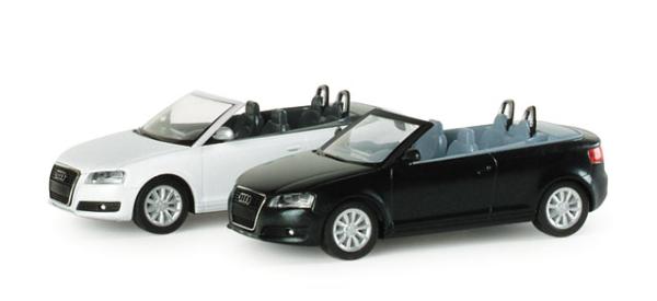 Audi A3 Cabrio, tiefgrün-metallic mit Perleffekt