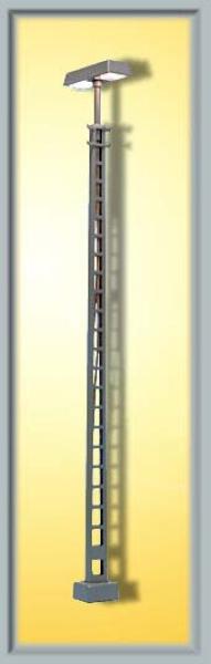 Gittermastleuchte, 2 LED´s, weiß