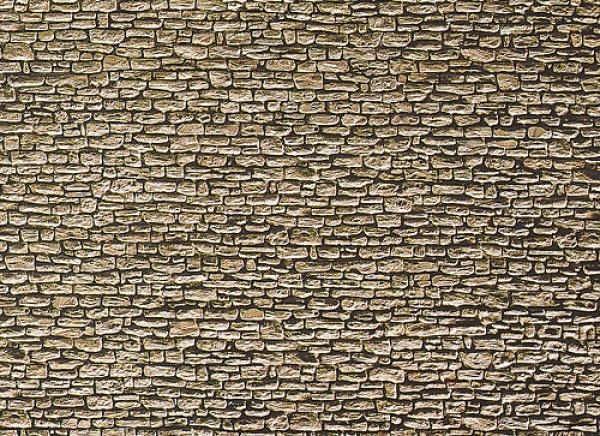 Mauerplatte "Bruchstein", 250 x 125 mm